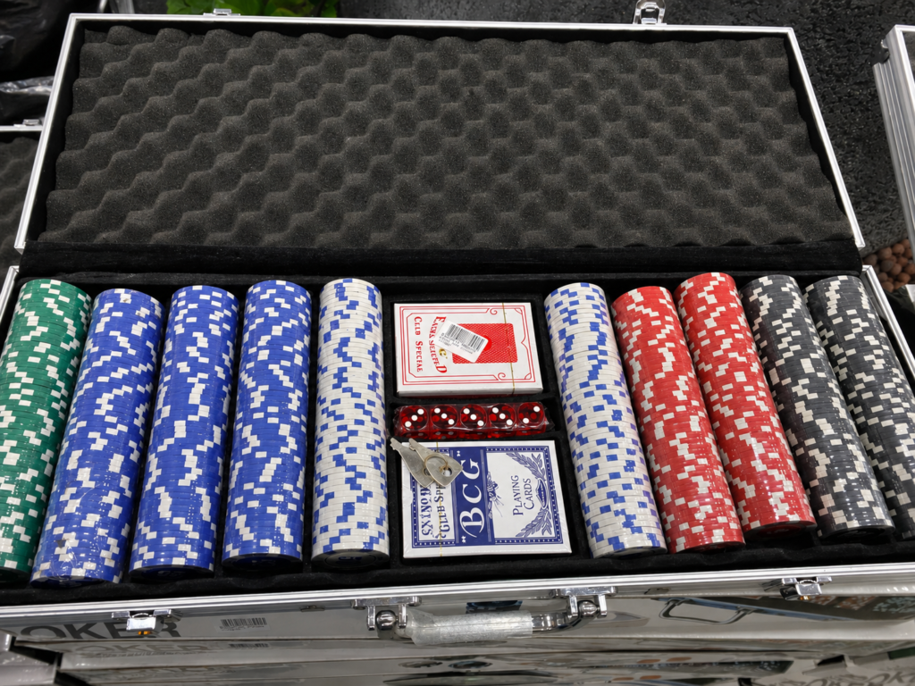 Maletin de poker 500pcs