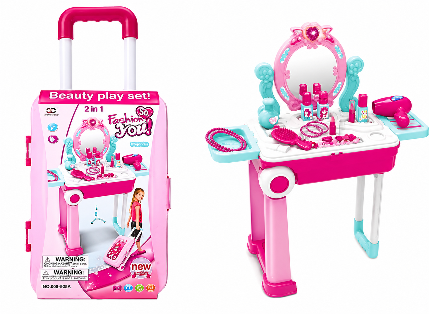 Belleza Infantil 2 en 1 con Maletín - Imagen 2