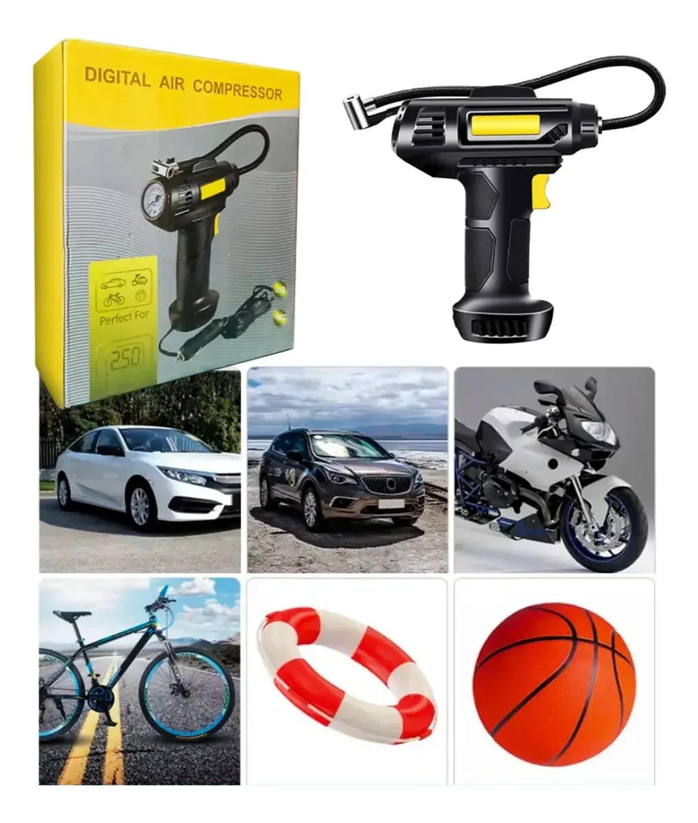 Compresor de Aire Portátil para Auto - Imagen 4