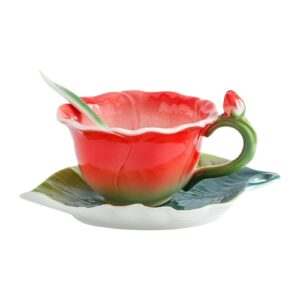 🌸 Taza en Forma de Flor – 300 ml