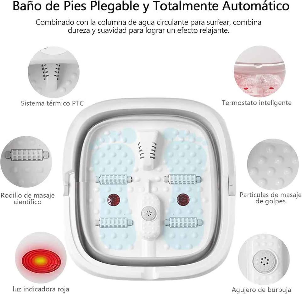 Bañera para Pies con Masajeador - Imagen 5