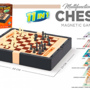 Juego de Ajedrez Magnético 11 en 1
