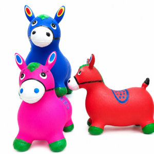 🐴 Caballito Saltarín Musical inflable