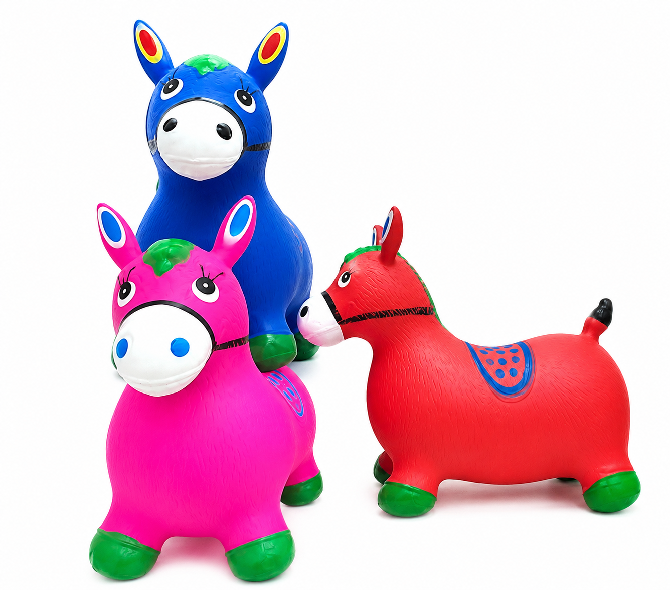 🐴 Caballito Saltarín Musical inflable