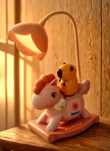 🦄 Velador de Unicornio Recargable LED