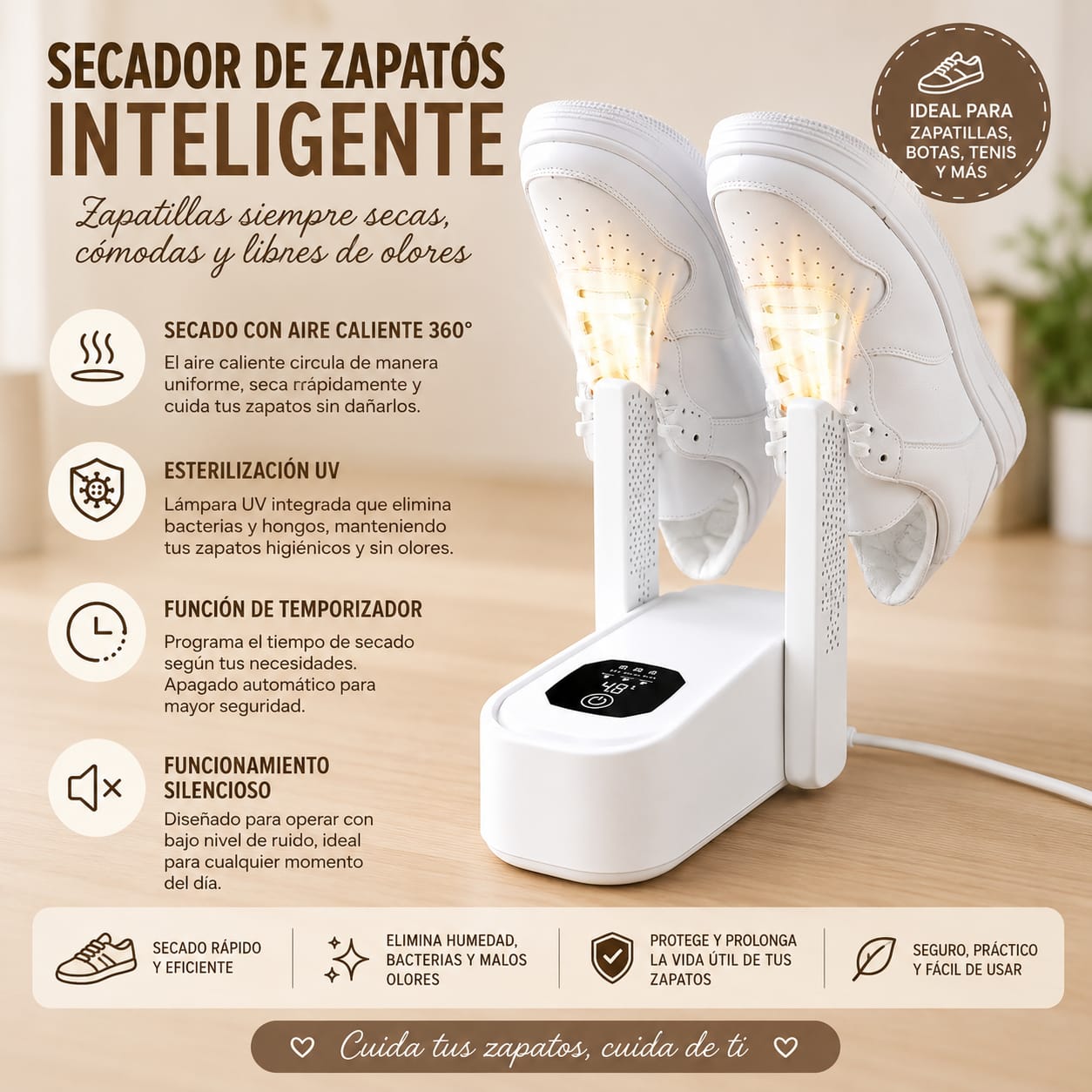 👟 Secador Eléctrico para Zapatos - Imagen 3