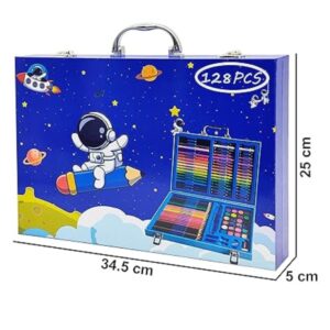 Maleta de Colores – 128 Piezas 🎨