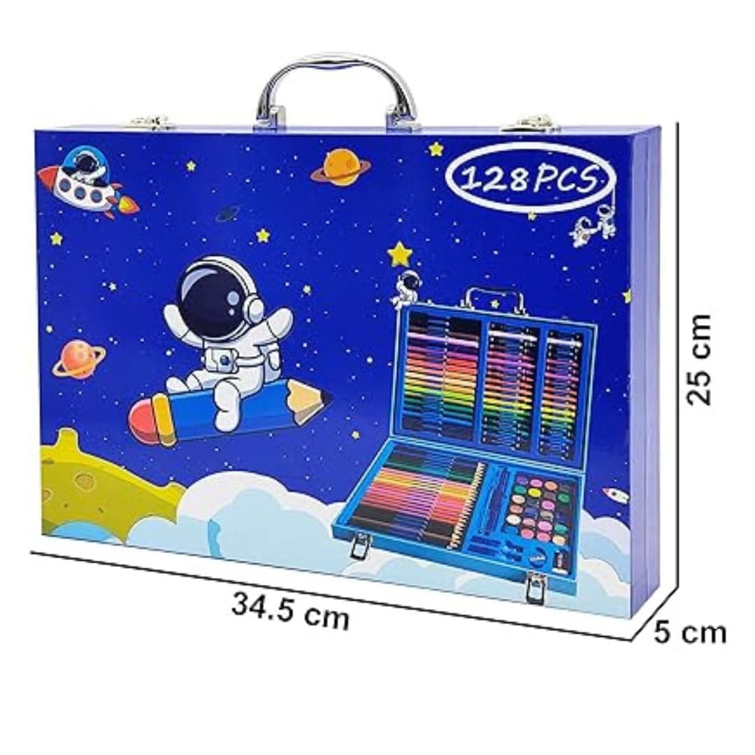 Maleta de Colores – 128 Piezas 🎨
