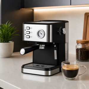 ☕ Cafetera Espresso con Espumador de Leche