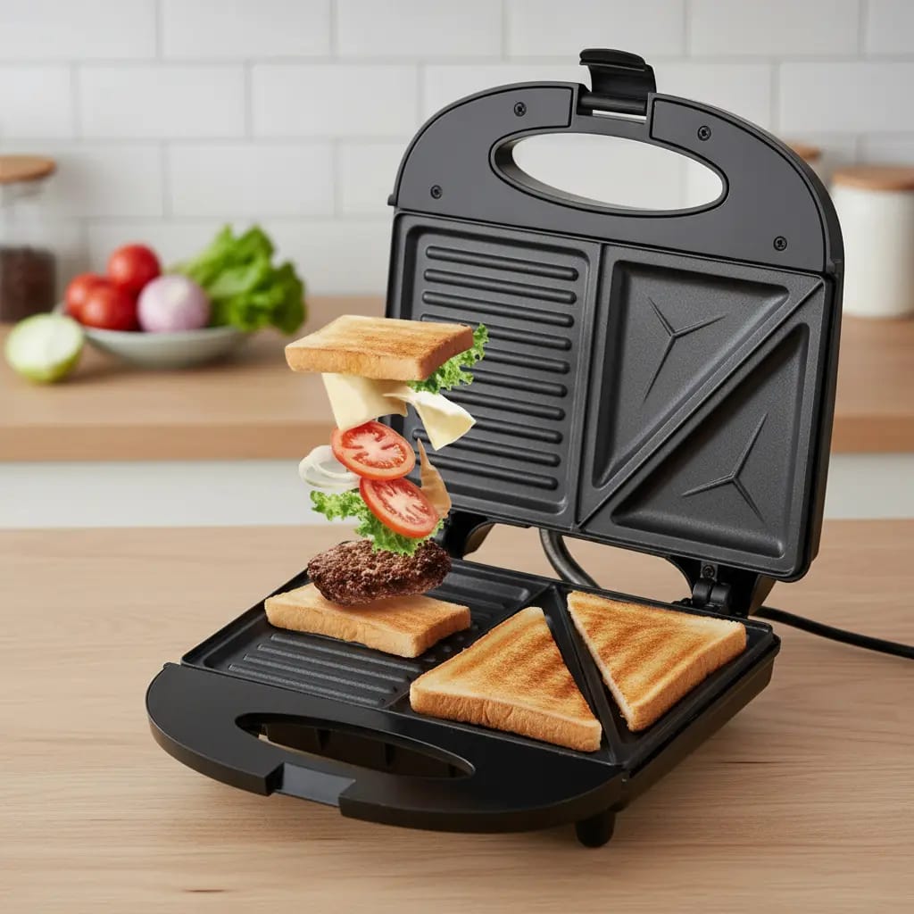 🥪 Mixtera con Grill – Práctica y Versátil