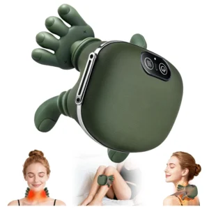 Masajeador 4D para Cuello y Hombros con Calor – Masaje de Amasamiento Profundo