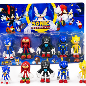 Set de Figuras Sonic the Hedgehog – 5 Personajes