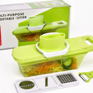 Cortador de Verduras Multifuncional 22 Piezas con Recipiente
