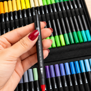 Set de 48 Marcadores de Colores con Estuche Organizador