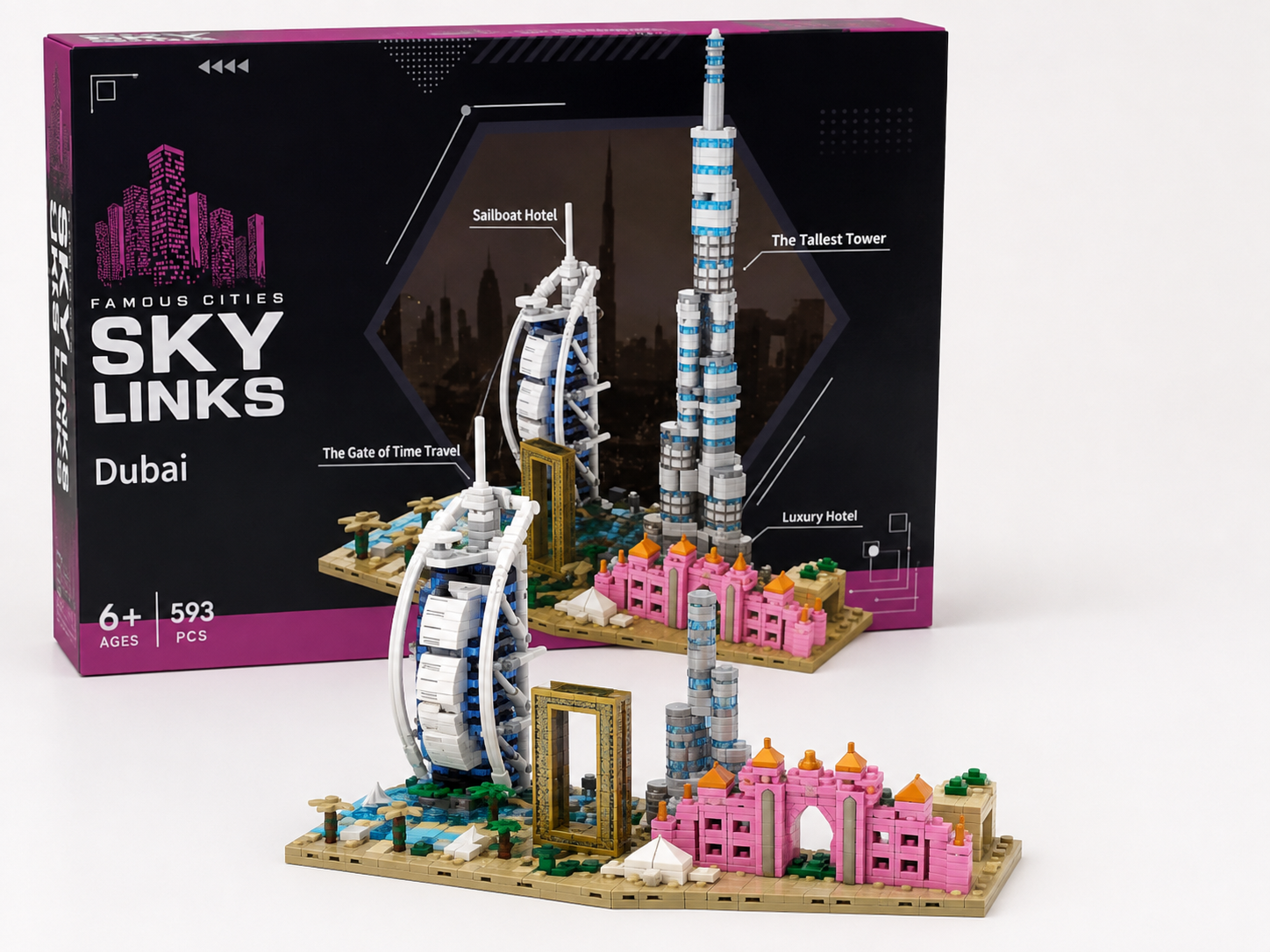 Dubái – Skyline para Armar | Bloques de Construcción