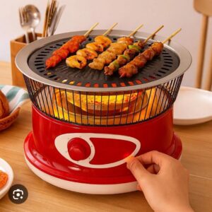 🥩 Parrillita Eléctrica Estilo Oriental de Mesa