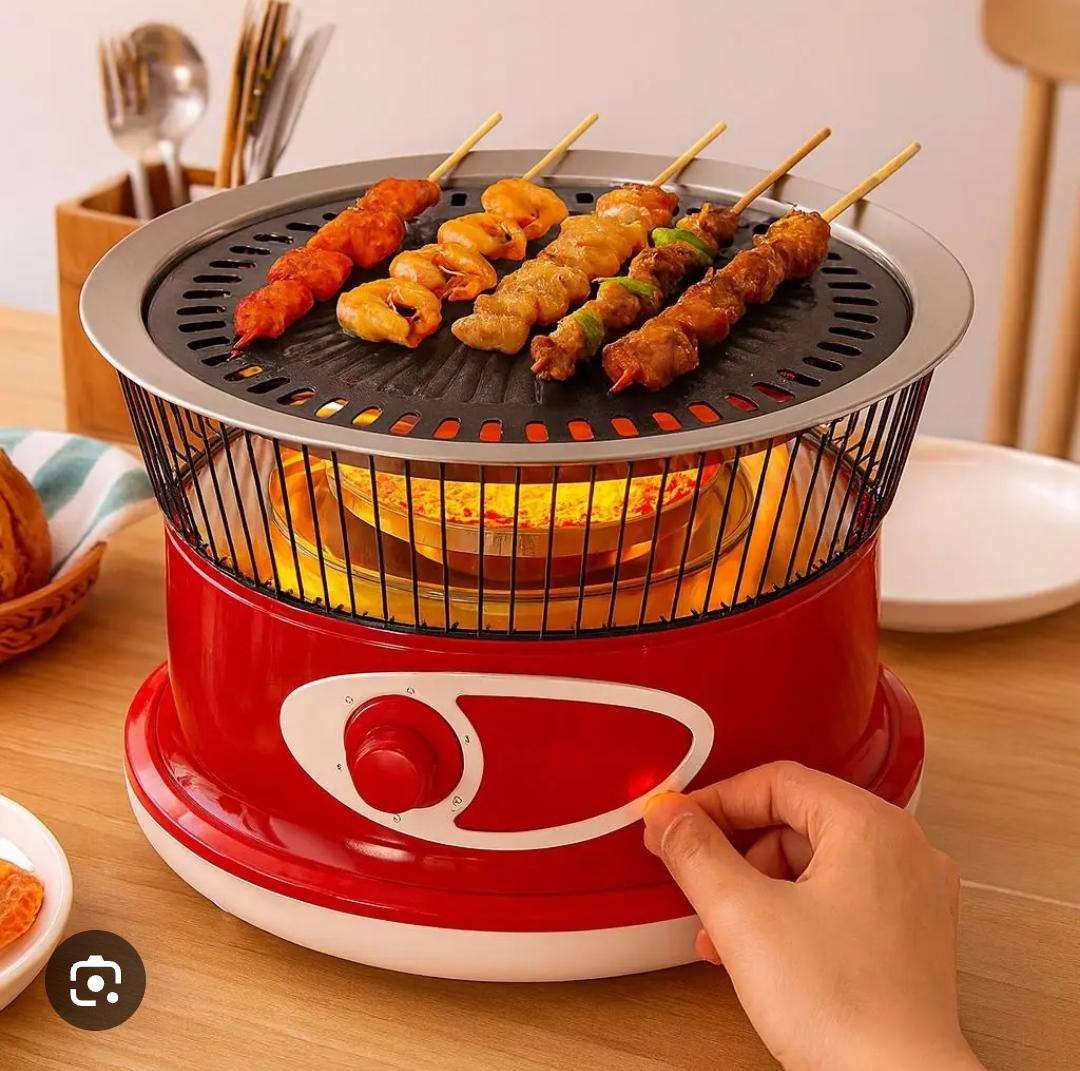 🥩 Parrillita Eléctrica Estilo Oriental de Mesa