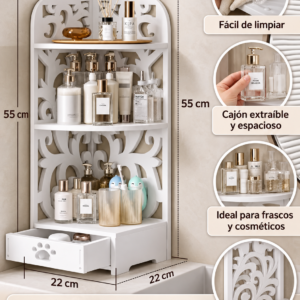 ✨ Organizador de Baño y Cosméticos con Cajón