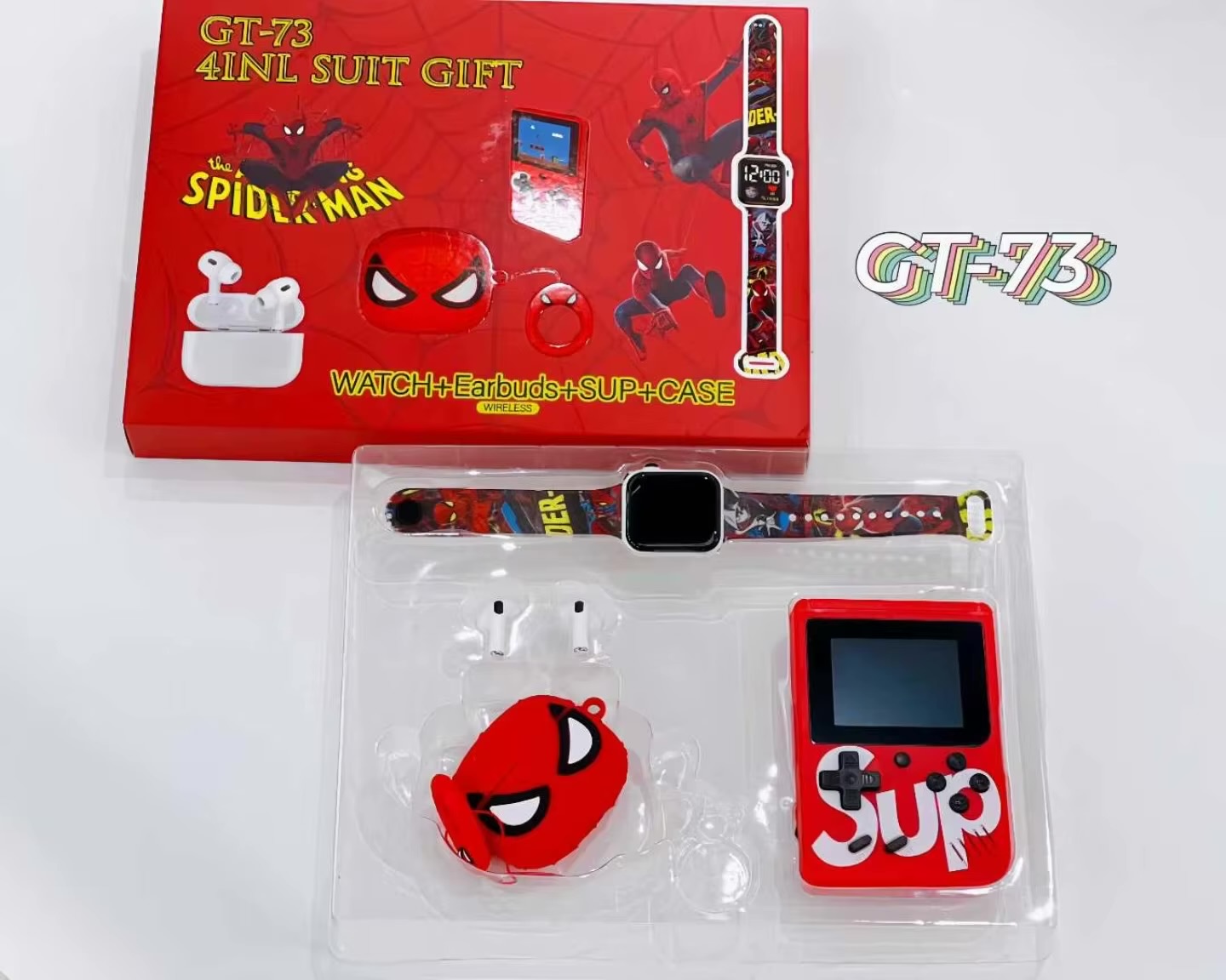 🕷️ Kit Spider-Man 4 en 1