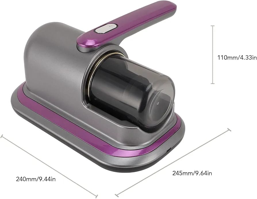 🧹 Aspiradora UV Inalámbrica para Ácaros y Pelos - Imagen 3