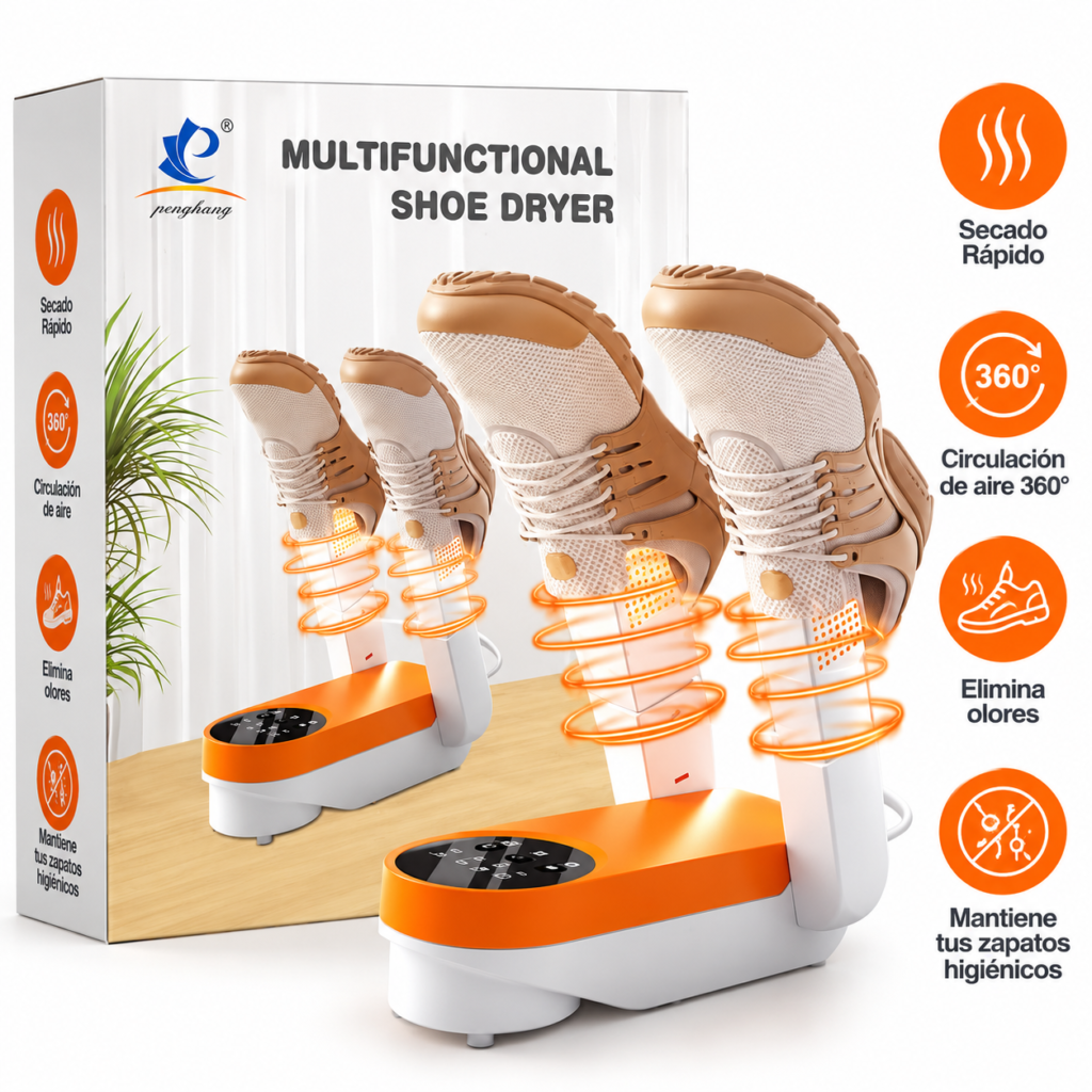 👟 Secador de Calzados Multifuncional 360°